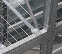 Wiremesh shelving